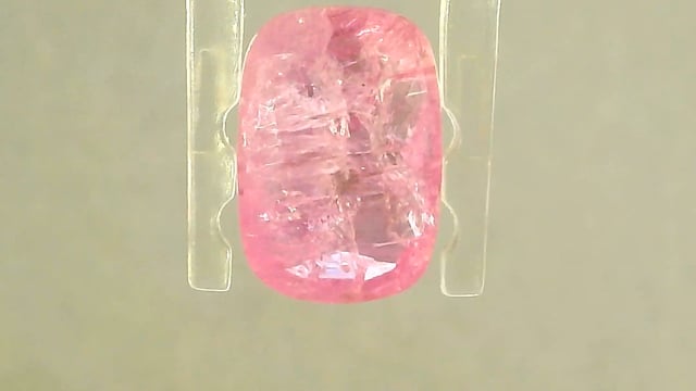 Burma Pink Sapphire 5.06 Carat — video