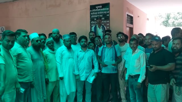 नाजिया इलाही के खिलाफ कार्रवाई की मांग, भीम आर्मी व आजाद समाज पार्टी ने सौंपा ज्ञापन