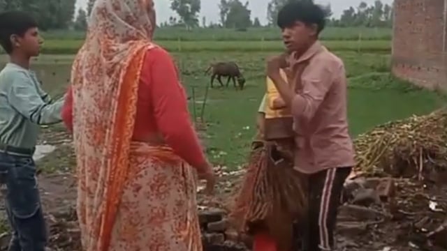 कंजाखेड़ा धान रोपाई को लेकर विवाद, मारपीट का वीडियो वायरल