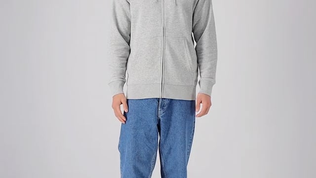 Sweat à capuche zippé personnalisé unisexe Essentials | STANLEY STELLA® - Connector 2.0