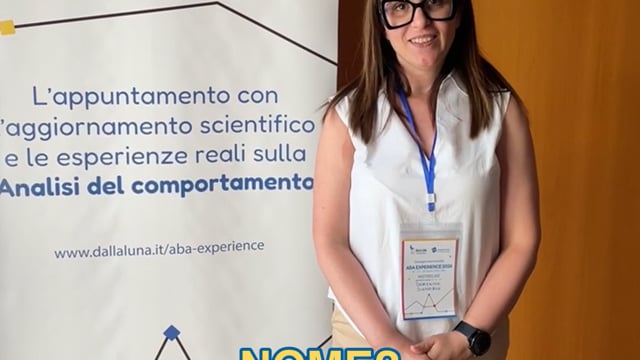 Video testimonianza ABA Experience 2026