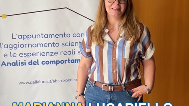 Video testimonianza ABA Experience 2026