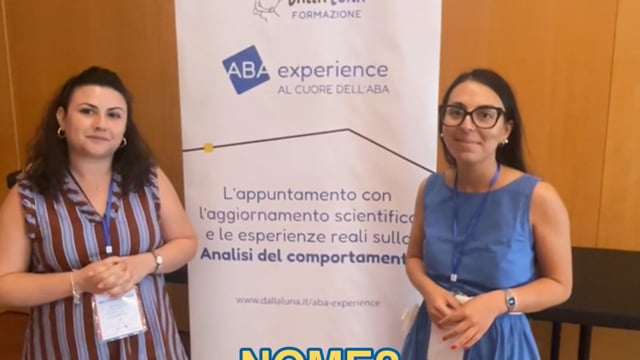 Video testimonianza ABA Experience 2026