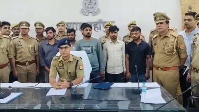 साइबर ठगी करने वाले 07 अभियुक्तगणों की गिफ्तारी व साइबर जागरुकता के सम्बन्ध में अपर पुलिस अधीक्षक की बाइट।
