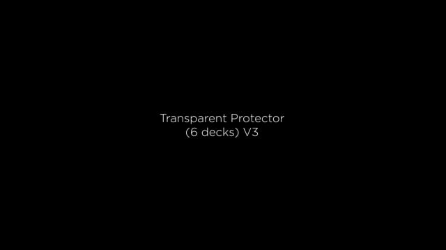 Video Transparent Protector 6 Decks V3 (10 Pack)