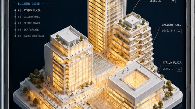 3D Map Display