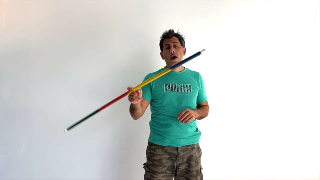 Video Vanishing Cane to Flowers - Multicolor