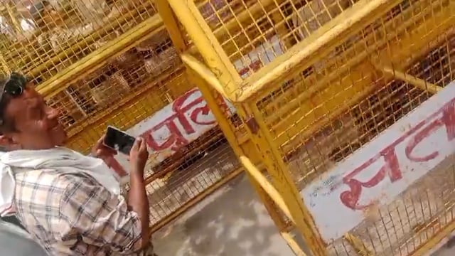 सतना शहर की दुर्दशा को देखते हुए व्यापारियों ने आज आंदोलन किया।