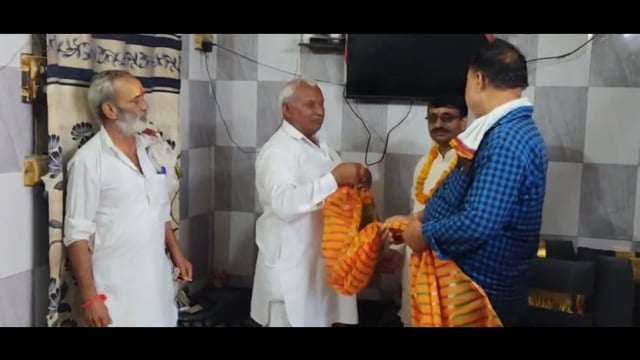 गोल्डी भैया का जनसंपर्क 