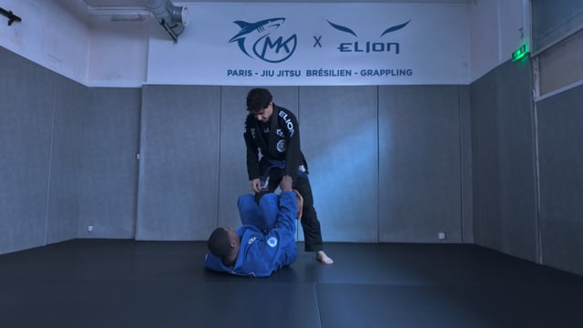 Single leg seated guard