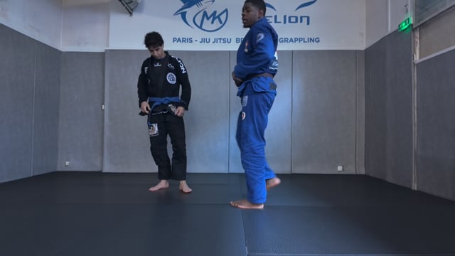 Berimbolo sweep