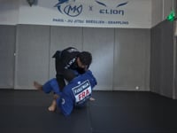 Pushing the opponent backwards