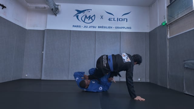 Catching the step back