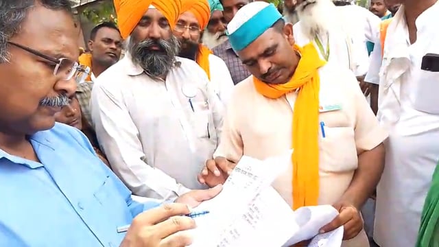 18 सूत्रीय मांगों को लेकर भाकियू (चढ़ूनी) का ज्ञापन, किसानों की समस्याओं के समाधान की मांग