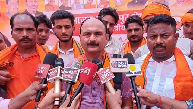 सिद्धार्थनगर में भाजपा क्षेत्रीय अध्यक्ष विनोद राय का भव्य स्वागत, बोले— 2017 से बड़ी जीत का लक्ष्य