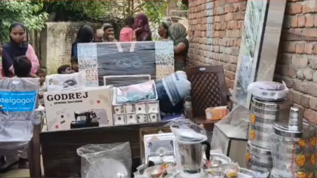 गरीब बेटी की शादी में समाजसेवियों ने किया सहयोग