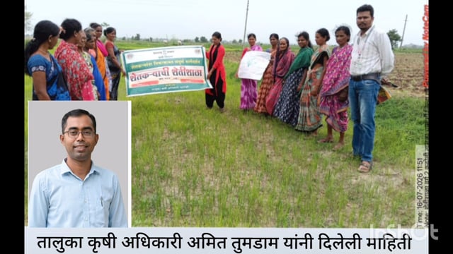 POCRA,2,0 अंतर्गत कढोलीत नैसर्गिक महिला शेतीशाळेचे आयोजन मार्गदर्शन 