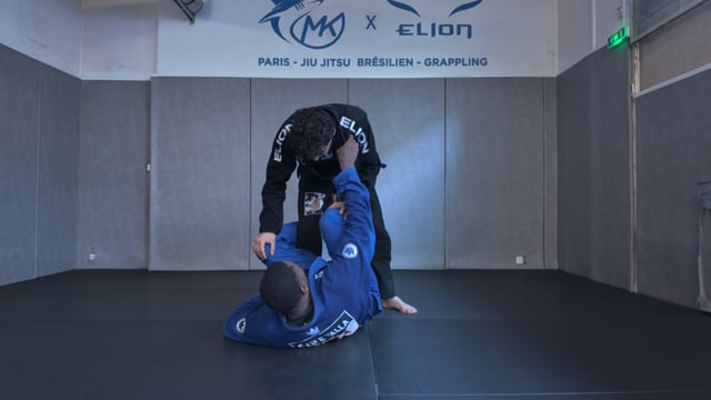 Shin to shin wrestle up