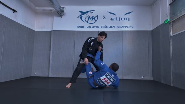 Ankle lock grip wrestle up