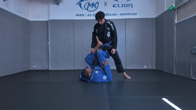 Under the leg