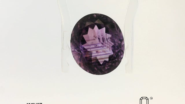 Brazil amethyst 7.58 Carat — video