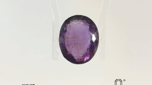 Brazil amethyst 7.70 Carat — video