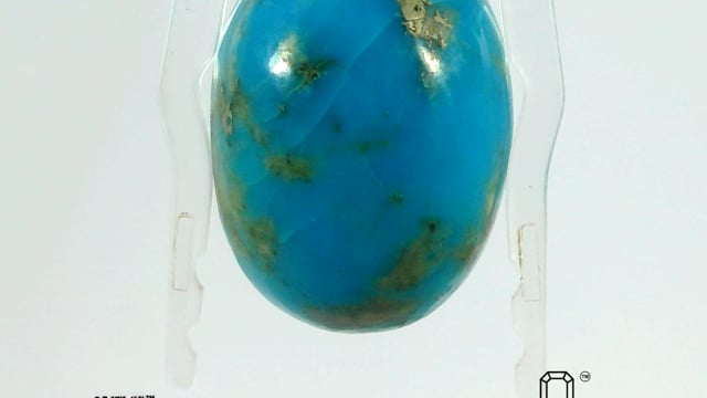 Iran turquoise 17.85 Carat — video