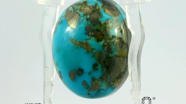 Iran turquoise 26.52 Carat — video