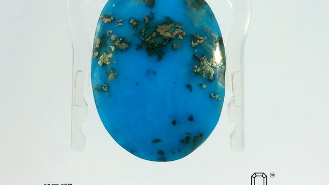 Iran turquoise 18.68 Carat — video