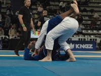 De la riva - leg pummel - come up