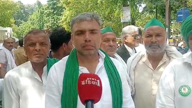 भाकियू नेता मोनू प्रधान ने स्वास्थ्य विभाग के अधिकारियों पर गंभीर आरोप लगाए,भाकियु नेताओं और सीएमओ के बीच वार्ता