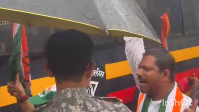 NEET प्रकरणाच्या निषेधार्थ गडचिरोलीत काँग्रेसचे चक्काजाम आंदोलन 