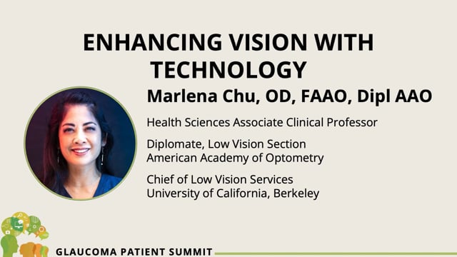 2026 Summit: Enhancing Vision With Technology – Dr. Marlena Chu