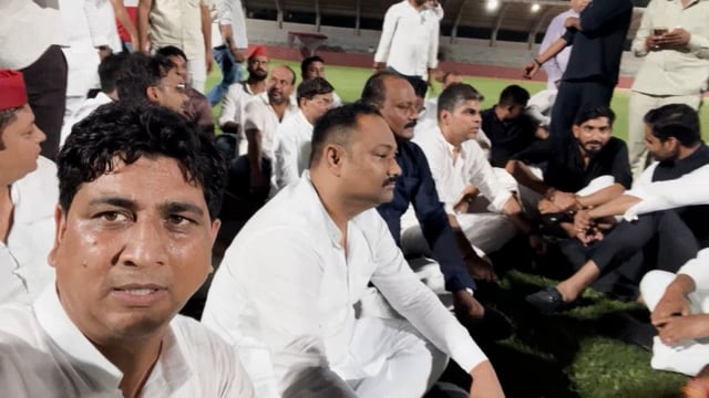 जंतर मंतर दूसरे दिन भी छात्रों के आंदोलन में डटे रहे सयूस के राष्ट्रीय उपाध्यक्ष राजकुमार 'राजू'