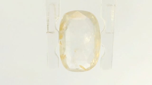 Srilankan White Sapphire 1.52 Carat — video