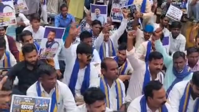 पेपर लीक, भर्ती घोटालों और जंतर-मंतर लाठीचार्ज के विरोध में भीम आर्मी ने राष्ट्रपति के नाम सौंपा ज्ञापन