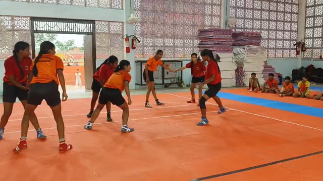 महिला कबड्डी टीम के लिए सात खिलाड़ी चयनित