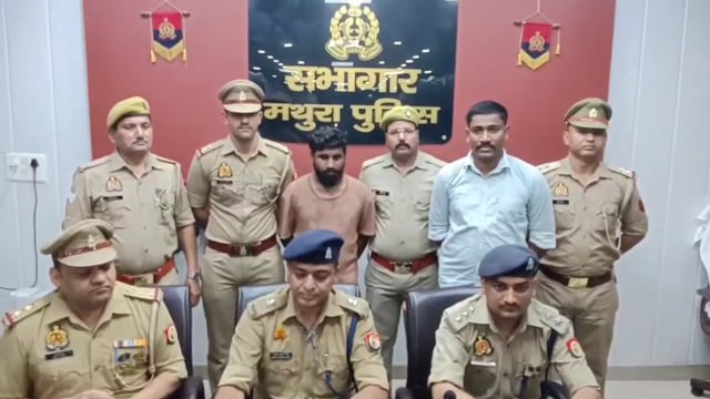 मथुरा पुलिस की बड़ी कामयाबी: 25 लाख की चोरी का 100% रिकवरी, आरोपी दबोचा