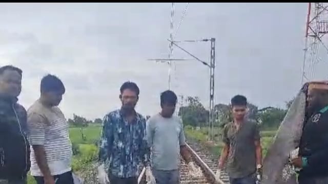 बिदर गेट जवळ रेल्वेखाली सापडून एका व्यक्तीचा मृत्यू