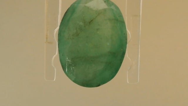Brazilian Panna 4.09 Carat — video
