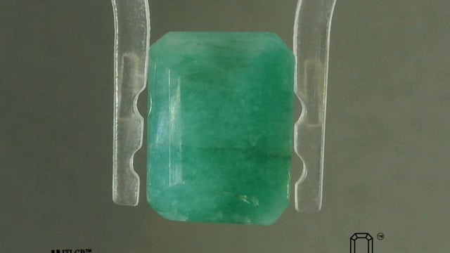 Brazilian Panna 5.11 Carat — video