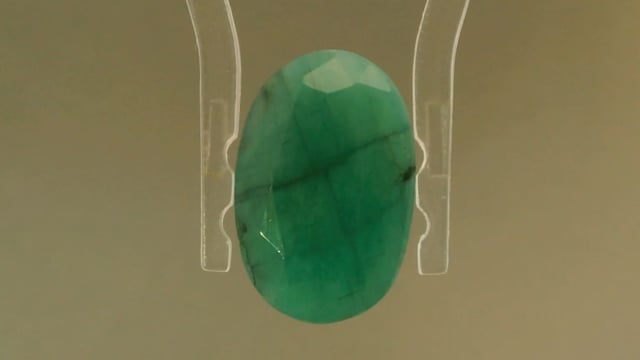 Brazilian Panna 5.18 Carat — video