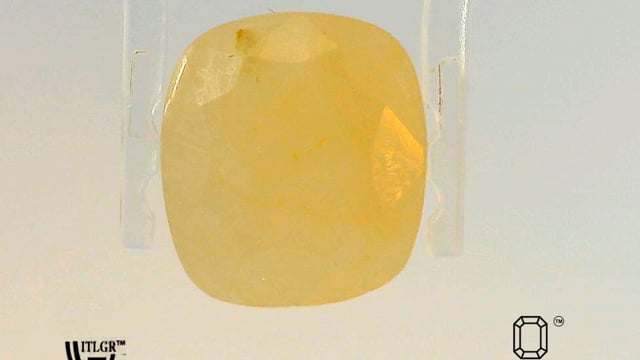 Yellow Sapphire 10.21 Carat — video