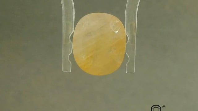 Yellow Sapphire 5.95 Carat — video