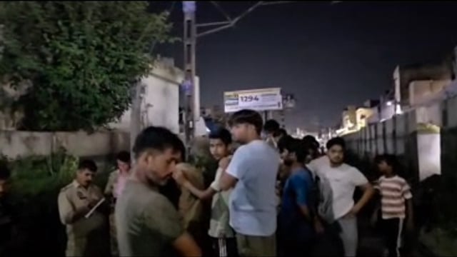 MANT-मथुरा: ट्रेन की चपेट में आने से 70 वर्षीय वृद्ध की दर्दनाक मौत, मची अफरा-तफरी,,