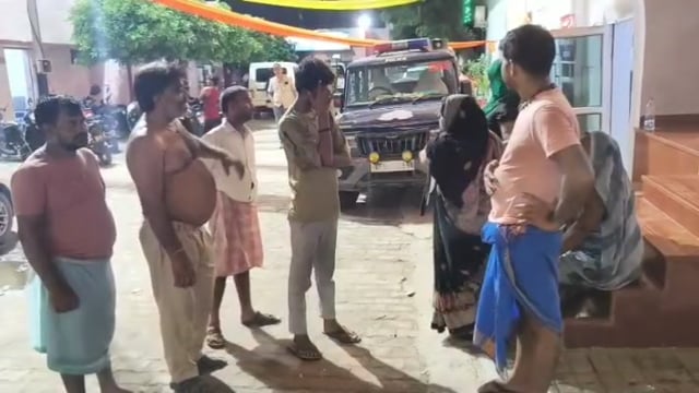 गोवर्धन में स्थानीय लोगों ने आरोपी को पुलिस के हवाले किया, पुलिस कर रही है गहन पूछताछ