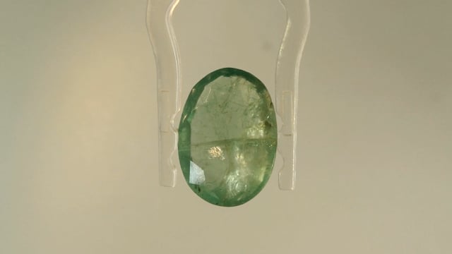 Brazilian  Panna 3.09 Carat — video
