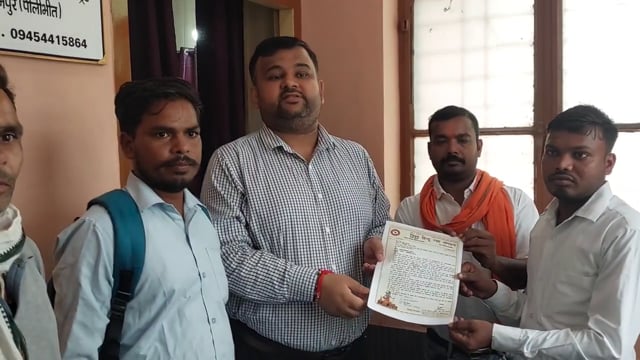 कांवड़ यात्रा मार्ग दुरुस्त करने और आवारा पशुओं पर नियंत्रण की मांग, एसडीएम को सौपा ज्ञापन