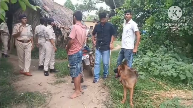अमरपुर में डॉग स्क्वायड की एंट्री,नशा कारोबारी की उड़ गई नींद।