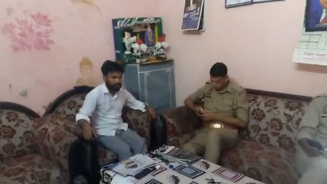 जनसमस्याओं की आवाज़ उठाने से पहले भीम आर्मी जिलाध्यक्ष सौरभ भारतीय को हाउस अरेस्ट करने का आरोप